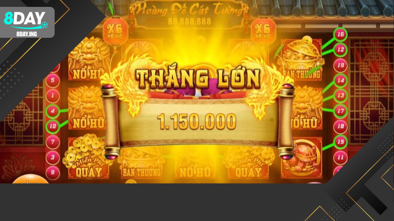 Quay hũ đổi thưởng: Bí quyết chơi thắng lớn tại 8DAY 2 Lý do chơi quay hũ tại 8DAY
