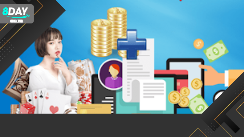 Nạp rút 8day 3 Rút tiền tài khoản 8Day